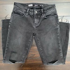 Vans black skinny jeans